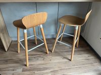 2 Barhocker Stühle Holz Designer Stuhl Normann Copenhagen Form Hessen - Baunatal Vorschau