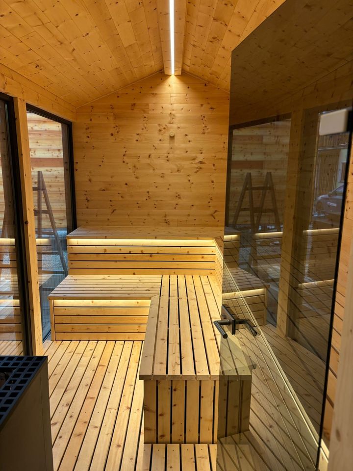 Luxus-Sauna - Südtiroler Handwerk - Exkl. Design & Nachhaltigkeit in München