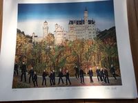 Petra Moll "Ausflug nach Neuschwanstein"Kunstdruck orig. Signatur Bayern - Dießen Vorschau