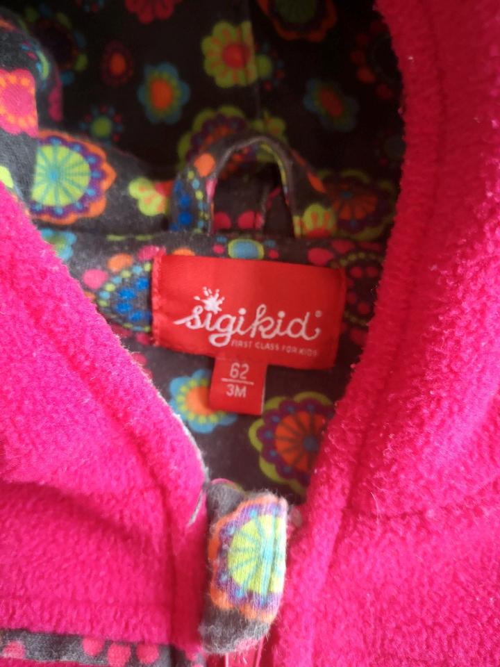Super süße Fleecejacke Übergangsjacke von sigikid in Saffig