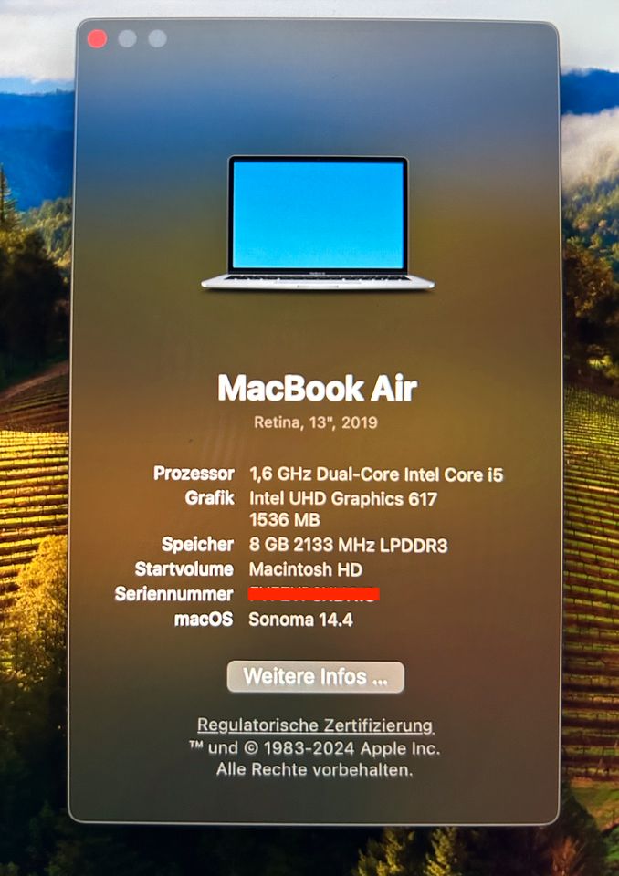 Apple MacBook Air 13", Retina, 2019 in Hamburg