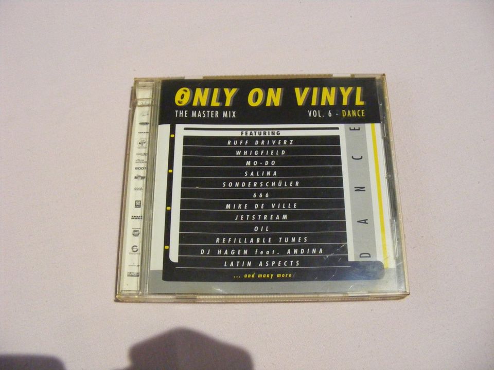 Only On Vinyl he Master Mix Vol. 6 Dance CD in Rüsselsheim