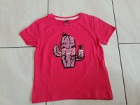 KIKI&KOKO T-Shirt Kurzarmshirt Kaktus Wendepailletten pink 92 NEU Niedersachsen - Wolfsburg Vorschau