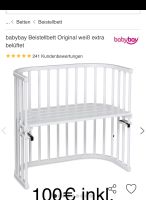 Babybay original weiß + Matratze + Umrandung + Bettlaken Niedersachsen - Dorstadt Vorschau