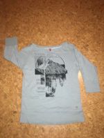 S. Oliver Shirt Türkis Gr. M Muster Print Hessen - Knüllwald Vorschau