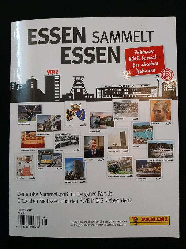 SUCHE/TAUSCHE/BIETE "Essen sammelt Essen" Sticker | Panini 2015 in Unna