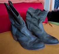 Akira Echtleder Western Stiefelette dunkelgrün Gr. 39 Schleswig-Holstein - Norderstedt Vorschau