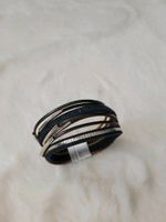 Lederarmband mit Metall Clipverschluss Berlin - Steglitz Vorschau