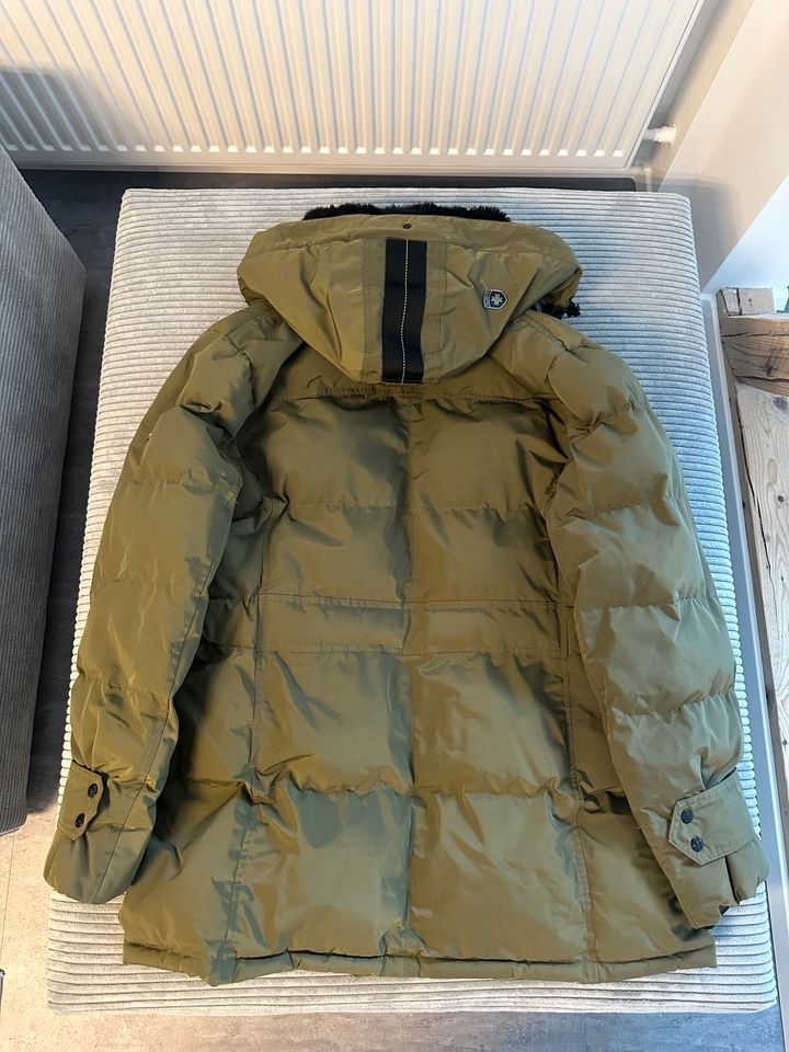 Wellensteyn Seamaster Olive Grün Winter Jacke XL in Witten