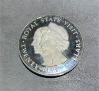 1983 Jamaica Münze Royal State Visit Silber 25 Dollar Baden-Württemberg - Ludwigsburg Vorschau