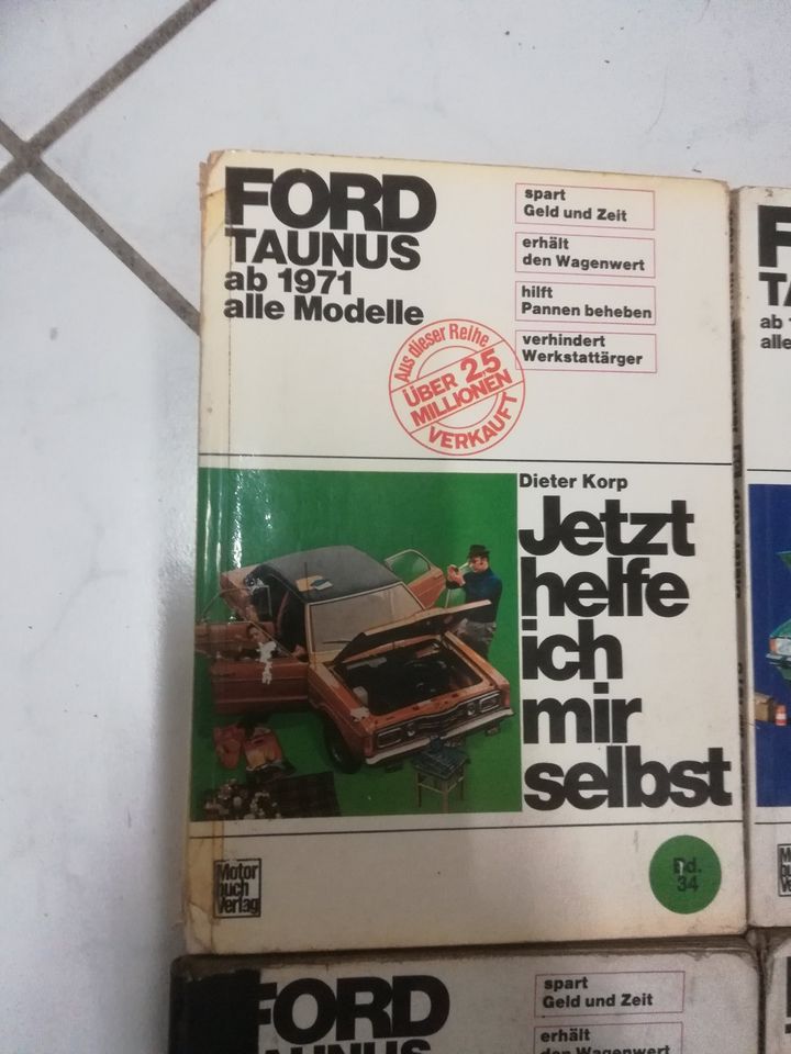 Jetzt helfe ich mir selbst Ford Taunus TC 71 TC 76  Knudsen Buch in Norheim
