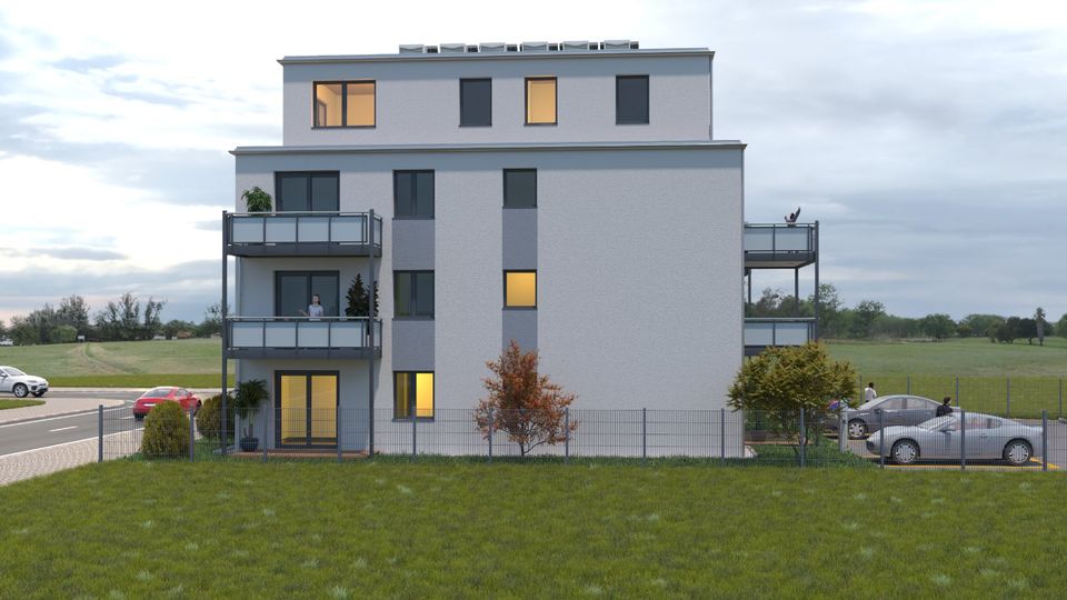 WE 09, Projekt Wohnglück mit 10 Wohneinheiten: 3-Zimmer-Wohnung mit offenem Grundriss und Balkon in Castrop-Rauxel