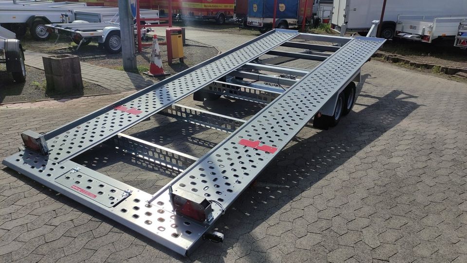 Kippbarer Autotransport Anhänger, 3000Kg, 490x201 cm in Mülheim-Kärlich