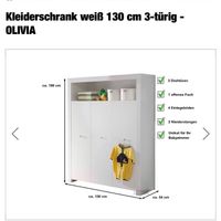 Kinder Kleiderschrank -OLIVIA- Thüringen - Gebesee Vorschau