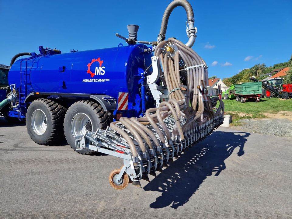 Güllefass Vakuumfass Pumpfass Schlitzgerät 7m 16500l in Tiefenbach Oberpf