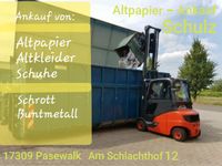 Ankauf von Altpapier, Schrott, Altkleider... in Pasewalk Brandenburg - Prenzlau Vorschau