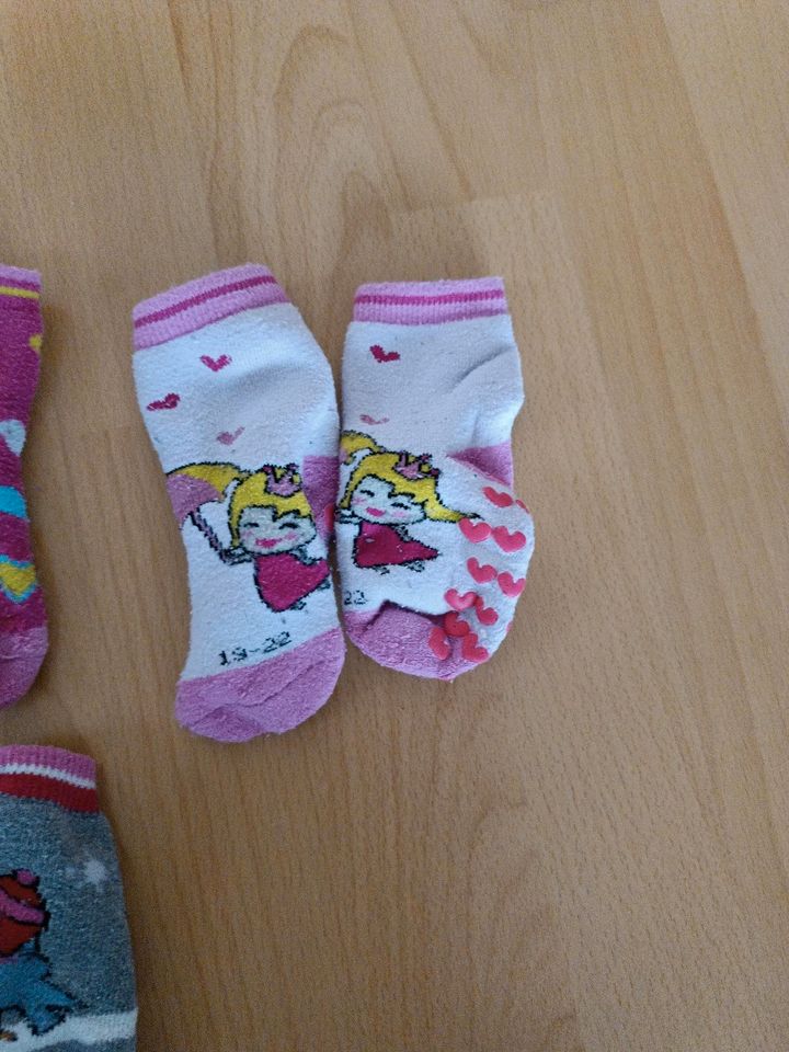 Paket 3 stoppersocken Socken Mädchen 19-22 in Markt Schwaben