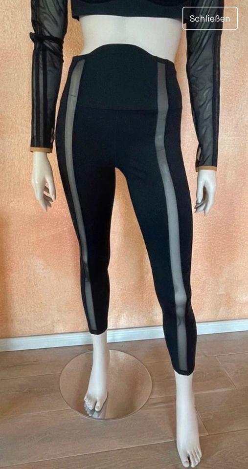 adidas x Ivy Park panel tights / Leggins Gr. 36/ S in Leipzig -  Burghausen-Rückmarsdorf