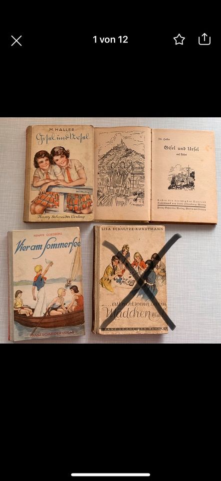 Mädchen-, Kinderbücher 30er bis 50er Jahre Nesthäkchen Haller in München