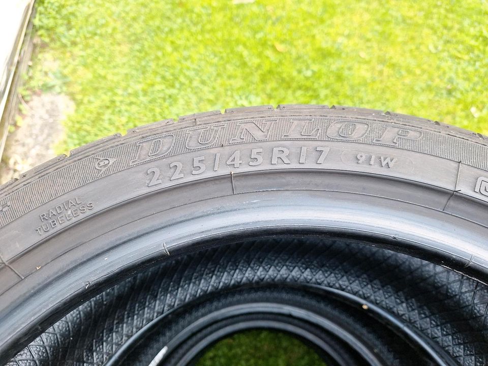 4 x Sommerreifen Dunlop ohne Felge in Seesen