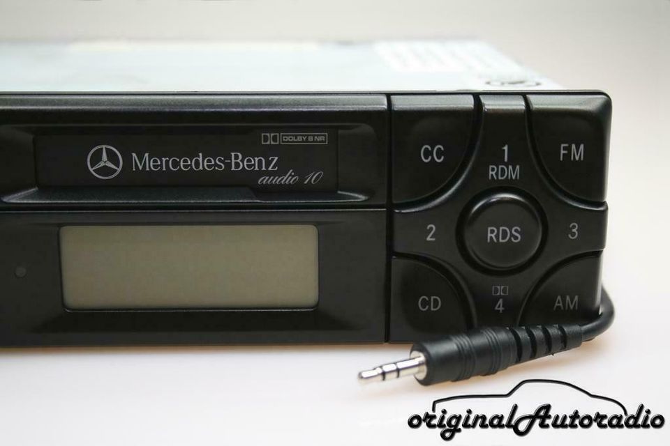 Mercedes Audio 10 BE3100 AUX-IN MP3 Becker Kassette Autoradio in Gütersloh