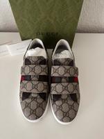Gucci Sneaker 36 braun Klettverschluss Berlin - Reinickendorf Vorschau