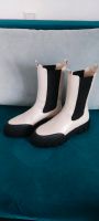 Beige Chelsea Boots/ Combat Boots Gr 40 Gina München - Sendling-Westpark Vorschau