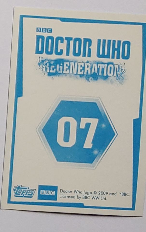 Doctor Who 2006, 2007, 2008, 2010, Regenerations Sticker Tausch in Westerkappeln