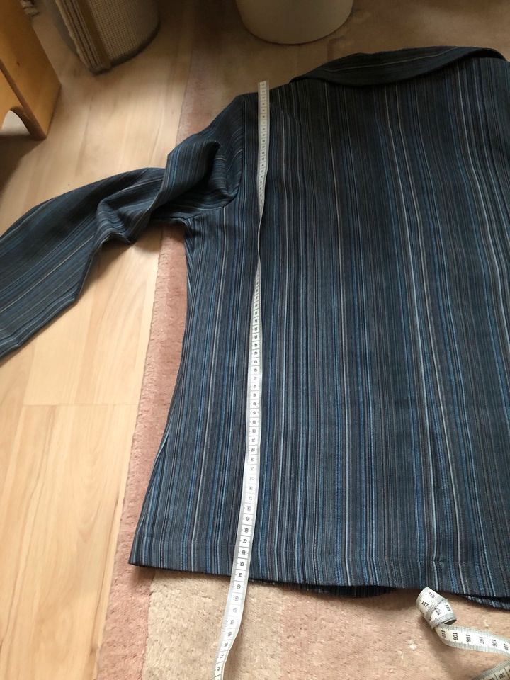 Blazer und Hose mit Gummibund Gr. 42 blau in Fischbach