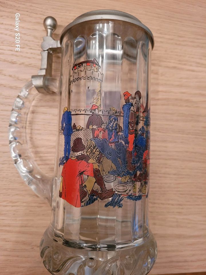 Bierkrüge-Bierglässer Aschenbecher Glas Alt in Stahnsdorf