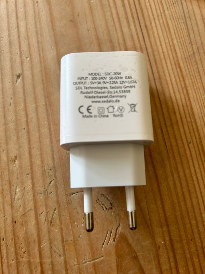 USB-C Adapter iPhone 15 Samsung NEU 20W in Gütersloh