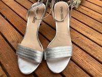 Stiletto, Buffalo London, Silber, Gr. 42       (1 x getragen) Bremen - Vegesack Vorschau