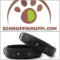 MAUL Lederhalsband Halsband L.A. für Hunde schwarz Hessen - Calden Vorschau