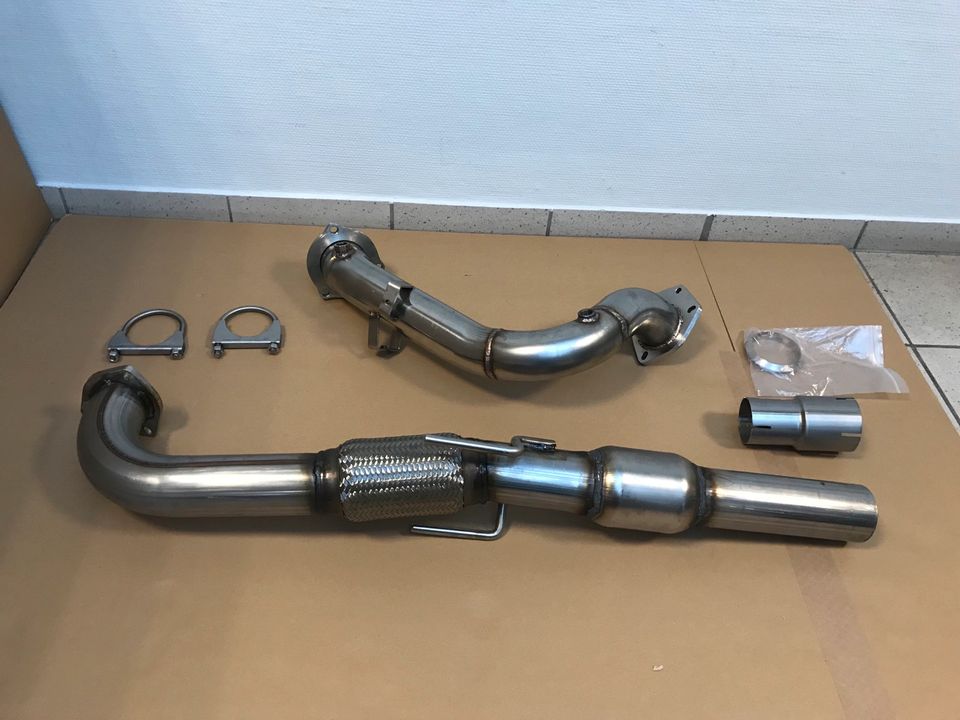 Opel Vectra C OPC Signum 2.8 V6 Downpipe 3" Vker Pipe Ohne Kat * in Köthen (Anhalt)