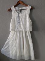 Zauberhaftes ONLY Sommer- Kleid 38/M Cremeweiß Anlass Event Party Schwerin - Altstadt Vorschau