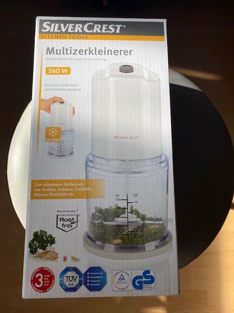 Verkaufe Multizerkleinerer SilverCrest, original verpackt. Neu . in Leipzig