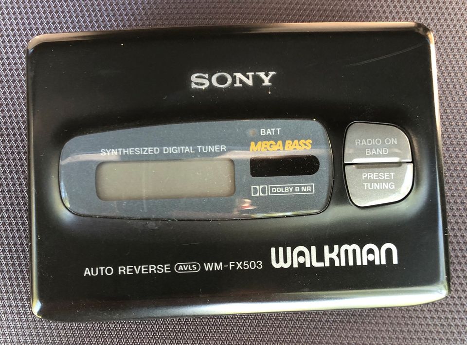 Walkman Sony WM-FX503 Radio Cassette Player in Röttingen