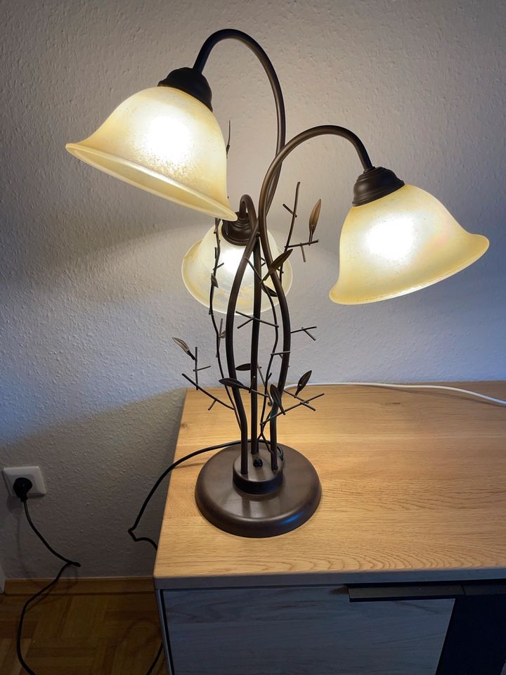 Vintage Lampe 62cm hoch in Oberhausen