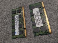 Notebook Arbeitsspeicher 2 x 2GB 2Rx8 PC2 - 6400S-666 S0DIMM Nordrhein-Westfalen - Witten Vorschau