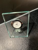 kleine Standuhr Uhr in Kristallglasfassung Bayern - Grafenau Vorschau
