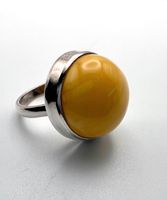 Ring • 925.Silber • Butterscotch-Bernstein • FJV Essen-West - Frohnhausen Vorschau