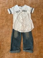 Jeans S + oversized Shirt XS Bayern - Ansbach Vorschau
