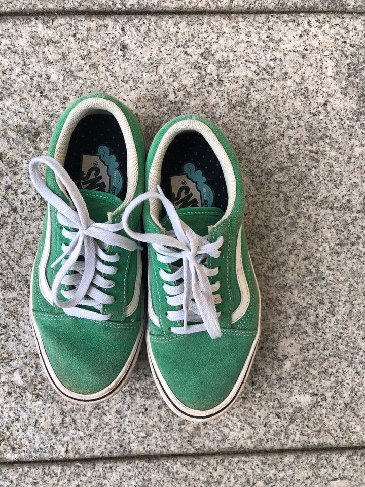 Vans Schuhe grün Gr 35,5 in Mainz