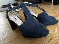 Damen Sandalen Marke Clarks Modell Kendra Charm dunkelblau Hessen - Lautertal Vorschau