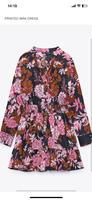Zara Kleid Damen gr. L neuwertig Blumen rosa braun Berlin - Lichtenberg Vorschau