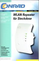 WLAN Repeater - WLAN Verstärker 300 Mbit/s 2.4 GHz Conrad nur 20€ Nordrhein-Westfalen - Overath Vorschau