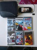 Sony PSP mit Tasche, 5 Spiele und einem Film Essen - Stoppenberg Vorschau