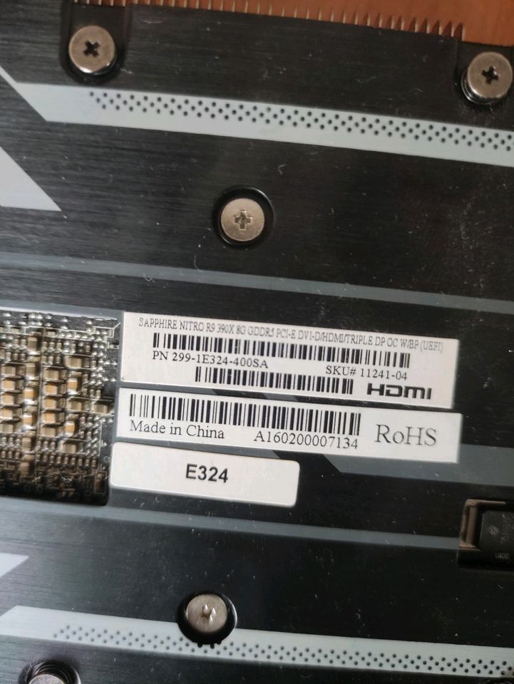 Sapphire Nitro R9 390X 8GGDDR5 PCI-E in Weißwasser
