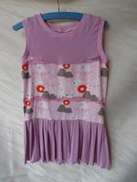rosa/lila Tunika mit Eisbären, Gr. 122/128, handmade Bayern - Thyrnau Vorschau
