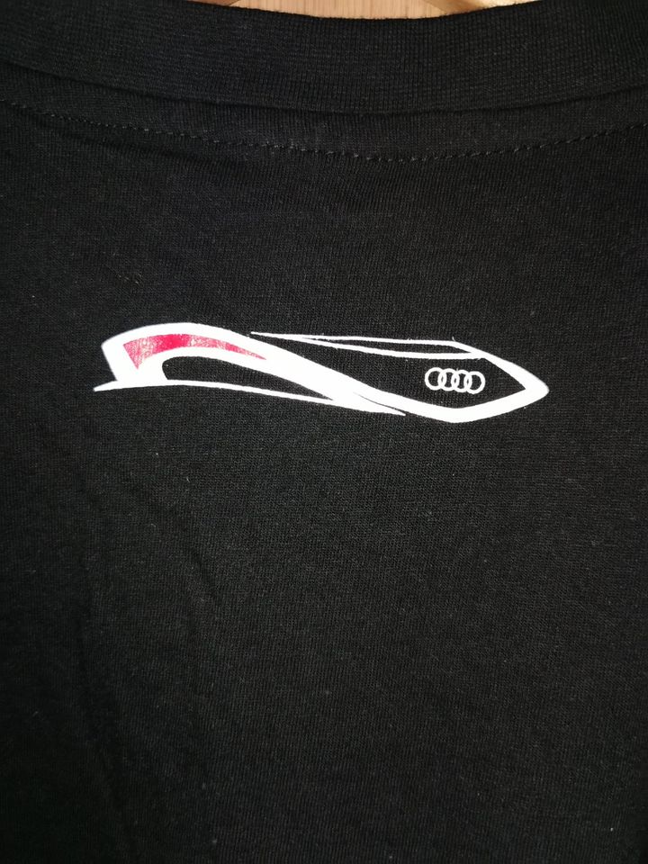 Audi T-Shirt schwarz Gr. XL mit Aufdruck in Köln Vogelsang